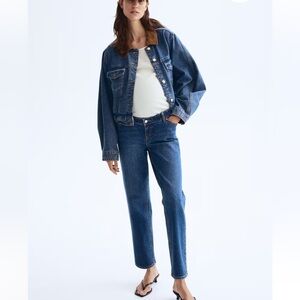 H&M Blue Flare & Wide Leg Jeans